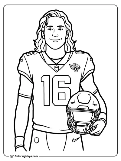 Retrato Animado de Trevor Lawrence