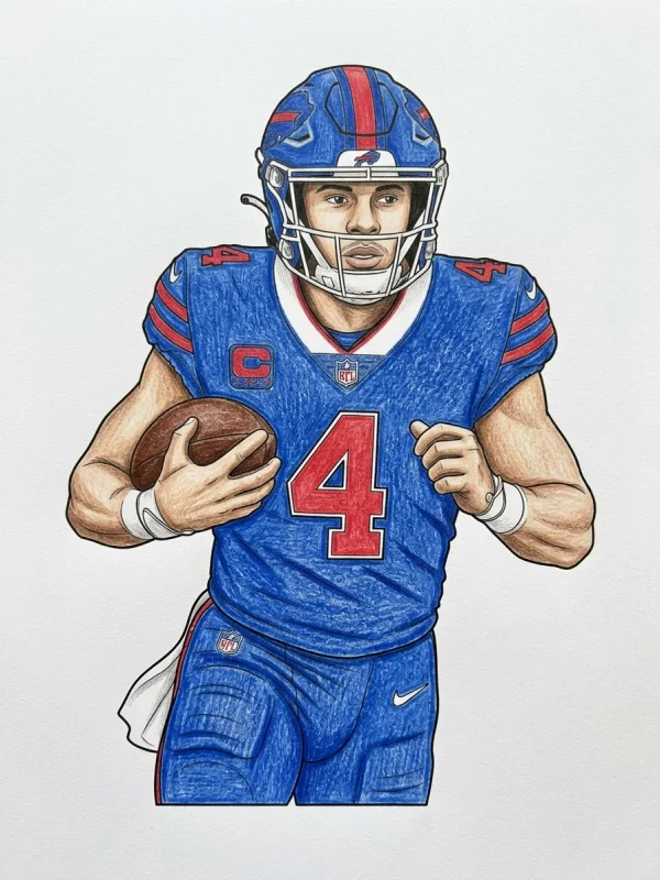 James Cook coloring page colored in with pencils